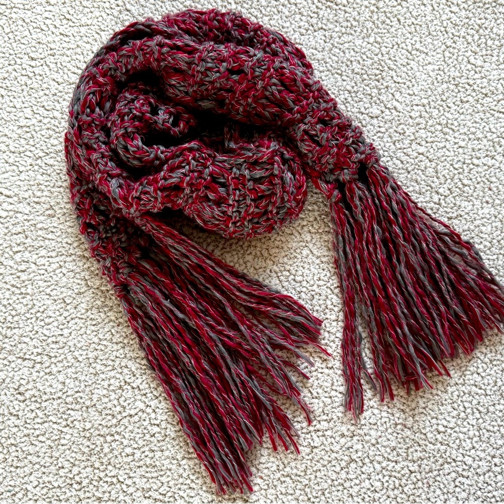🧸 AEO | Extra Long Chunky Knit Scarf